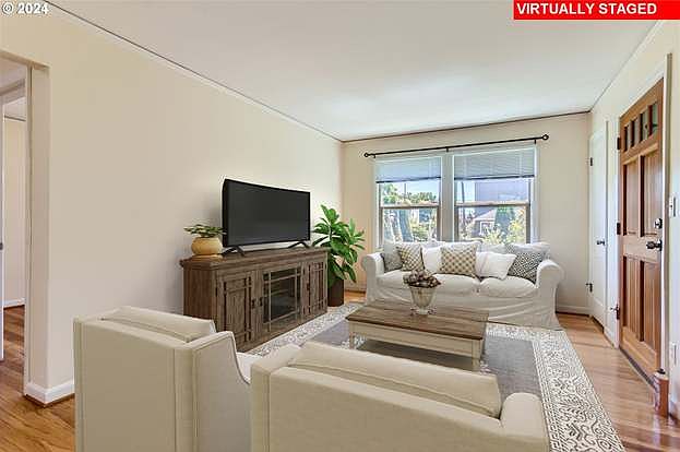 Living room. Southern exposure.