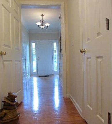 Bottom floor hallway