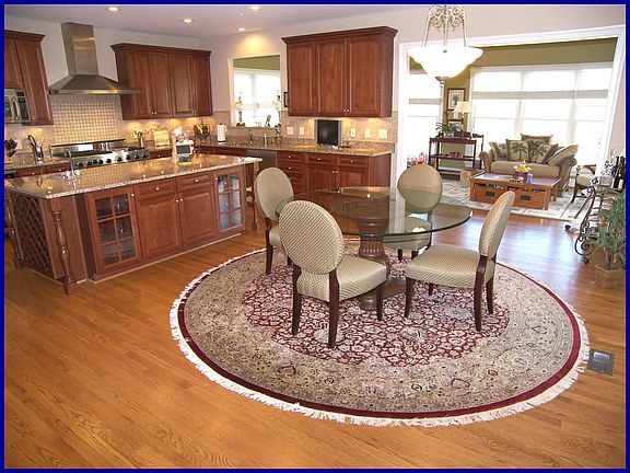 Kitchen with table space