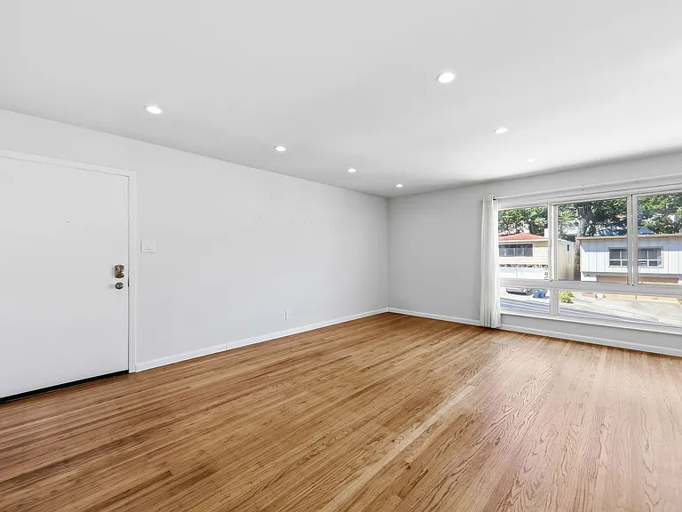 Front entry into the living room