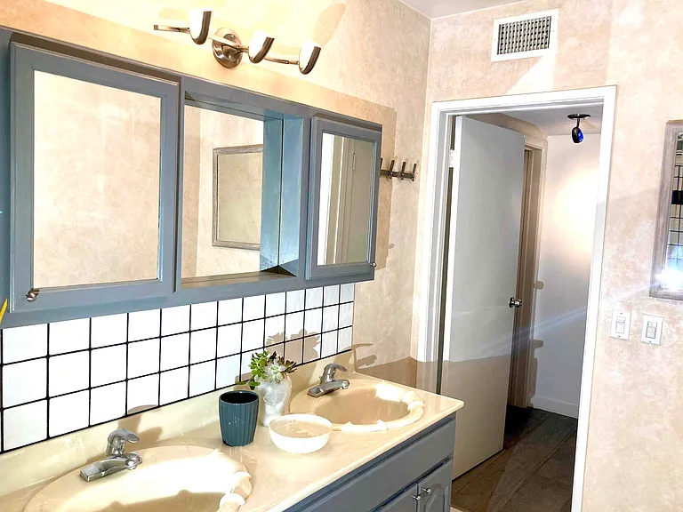 Bathroom To Hallway.