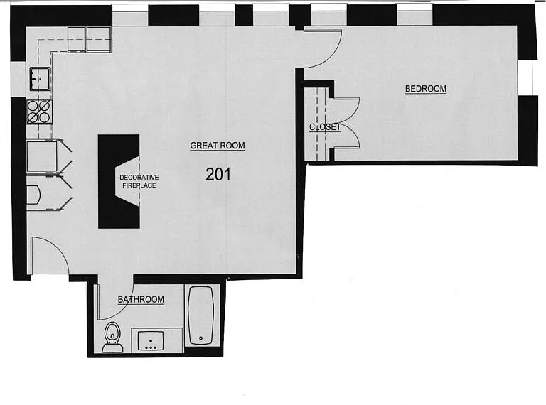 124 -132 Temple Street - 201 — Photo 2
