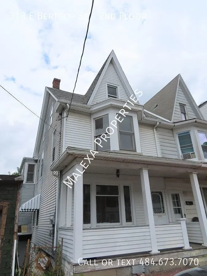 2 bedroom 1 bathroom apartment in Lansford. — Photo 1