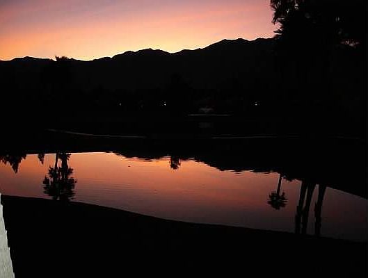Sunset from Patio