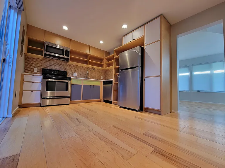 Brand new stainless steel fridge