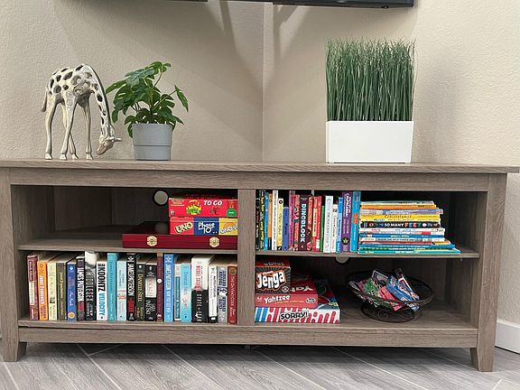 Books and games for children and adults