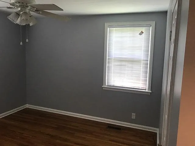 Bedroom 2 facing the backyard