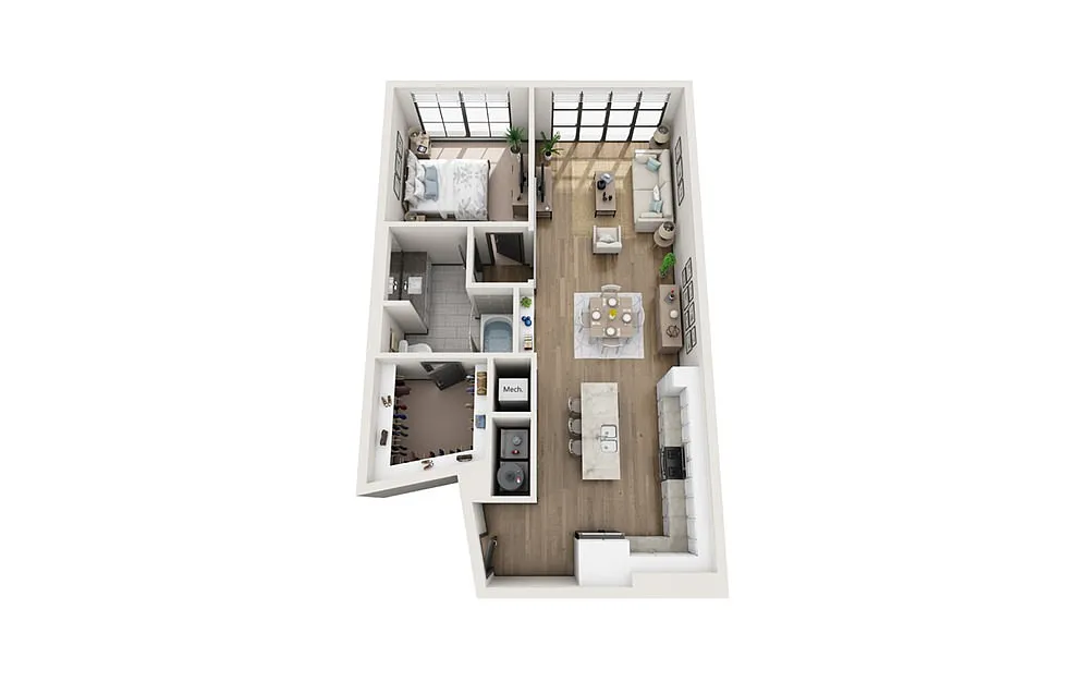 Floor plan Mistletoe