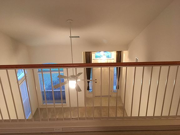 view from game room to living room