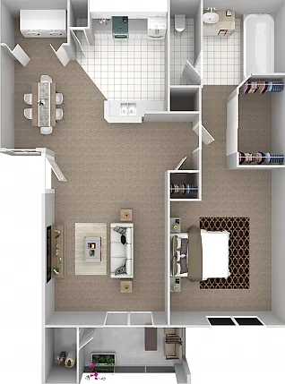 1 bedroom 1 bath 1 bedroom 1 bath