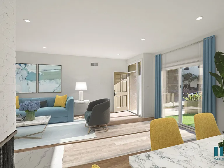 Dining, Living Room, and Patio
