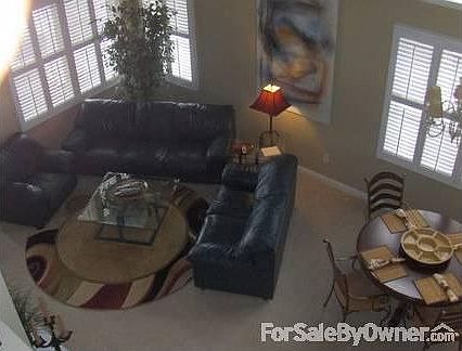 View of Great Room from loft overlook