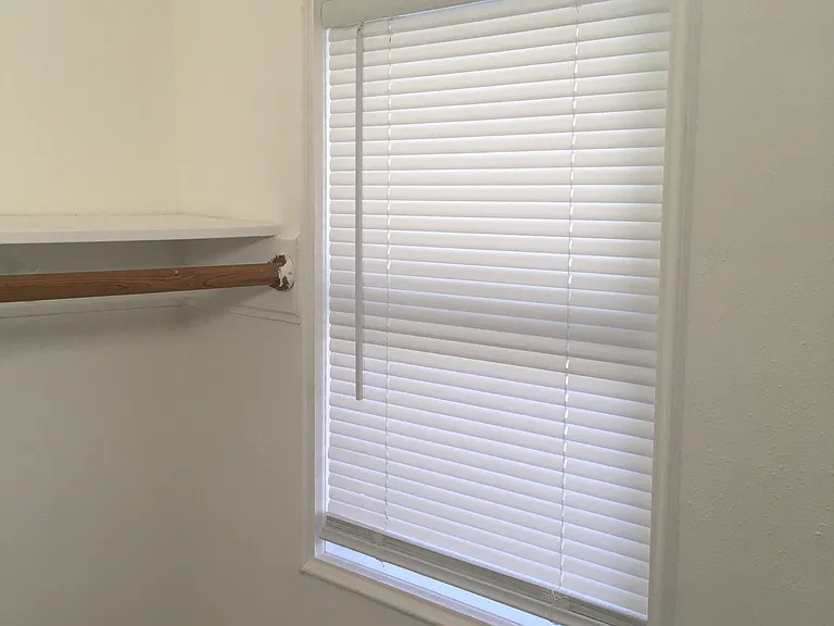 Front of closet.
