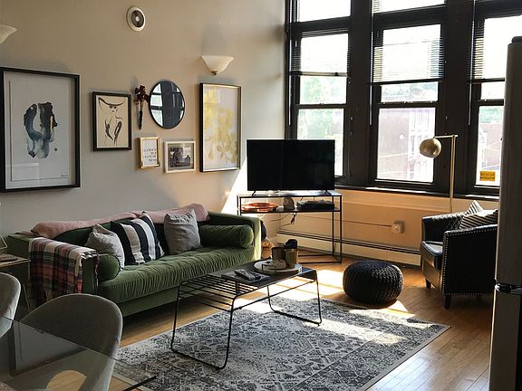 Living, kitchen area