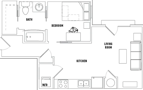 1 Bed - 1 Bath 1 Bed - 1 Bath