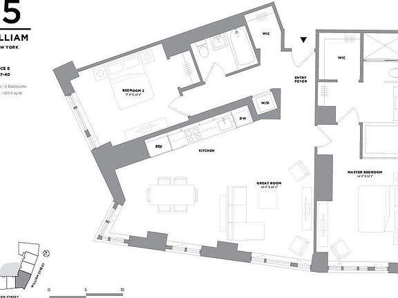 2nd image of 15 William St APT 35E