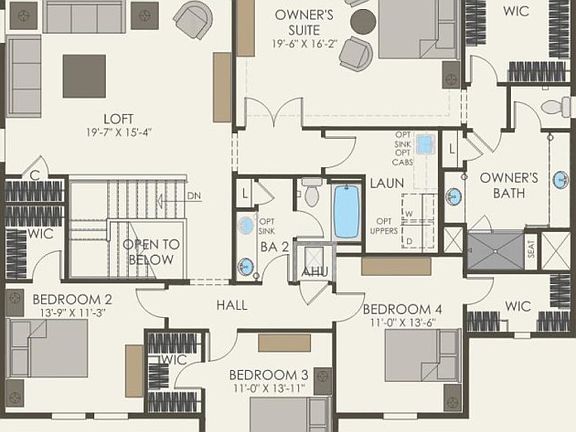 Second Floor 4 br 2.5 ba