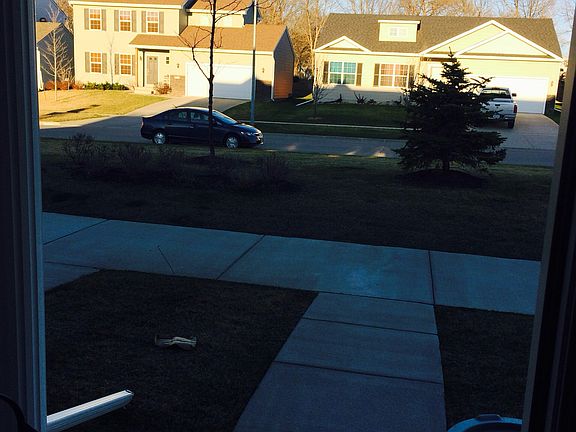 View out the front