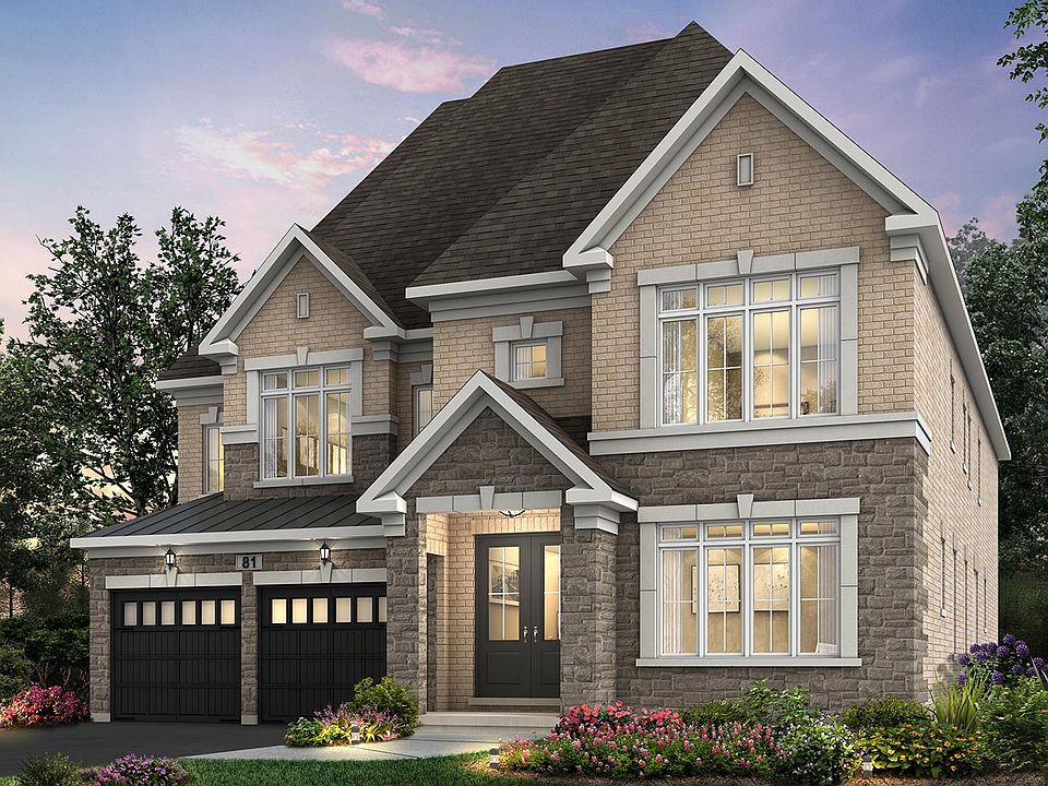 Exterior Oakridge Style B at Pathways in Caledon East, Ontario.