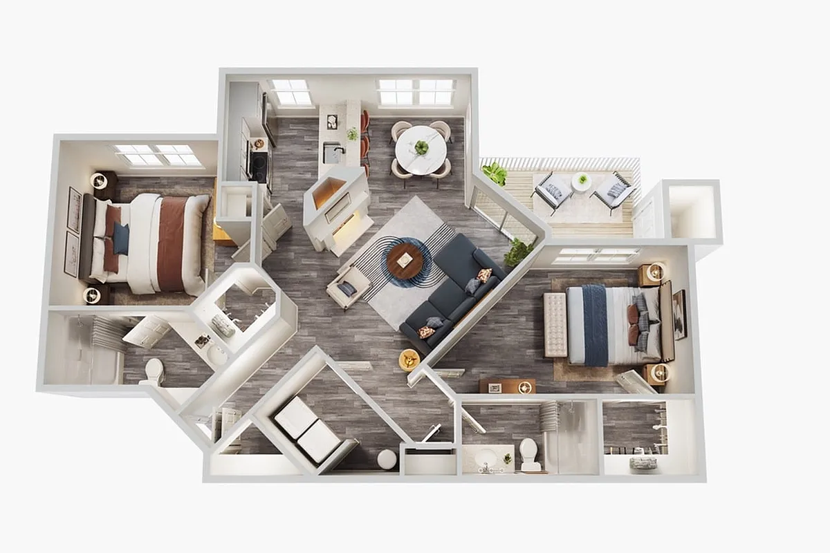 Floor plan B2 Classic