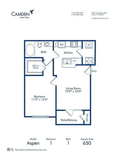 Floor plan Aspen