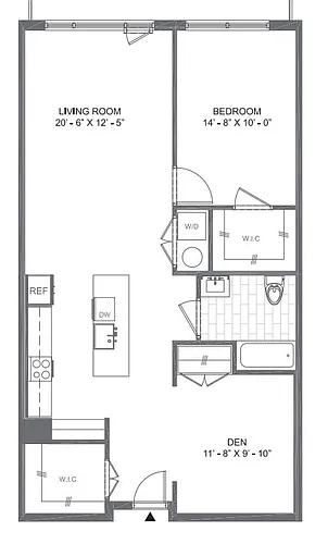 Floor plan 203