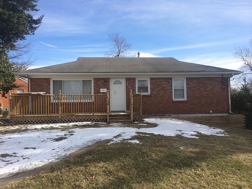 House sits on a large corner lot