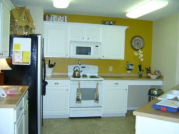 All kitchen appliances stay