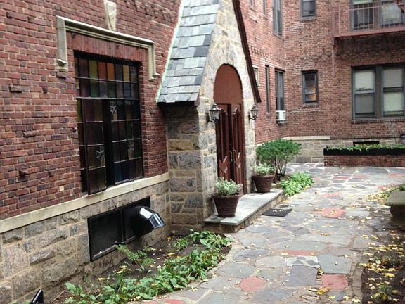 Gated courtyard