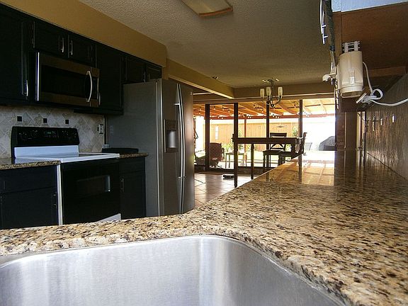 Kitchen view to Patio