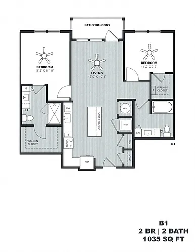 Floor plan B1