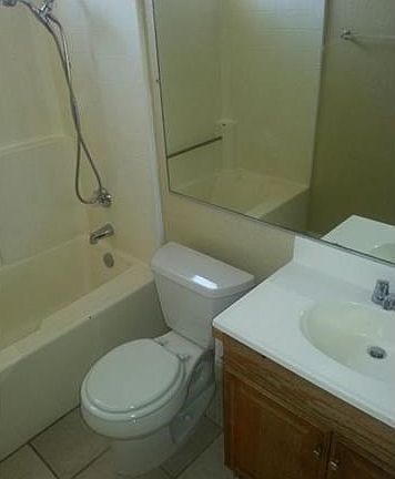 Upstairs master bathroom