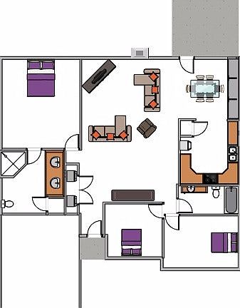 Home floor plan