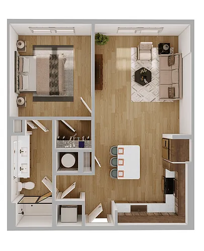 Floor plan A2