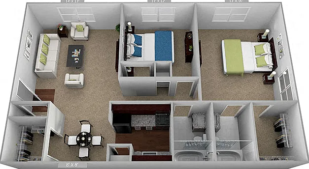 Highland Club Apartments — Photo 32