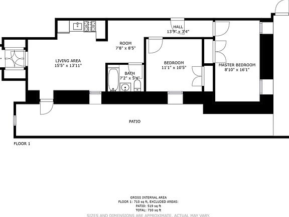 2nd image of 230 W 113th St #A