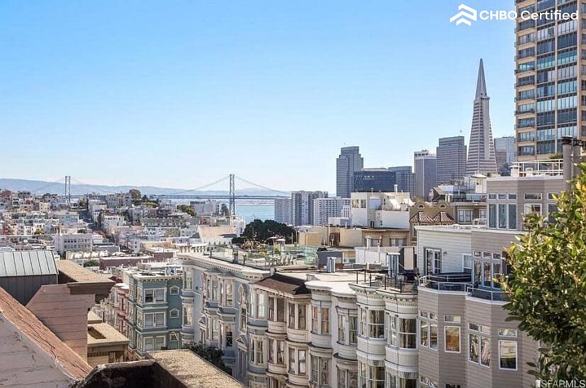 View Towards Downtown SF
