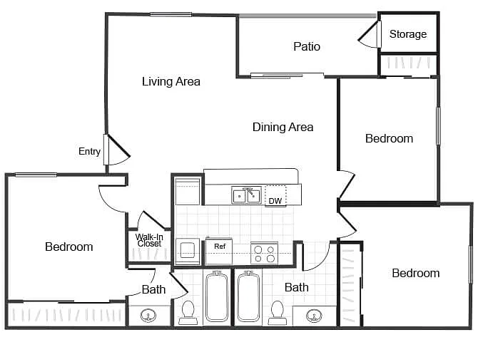 Floor plan C1