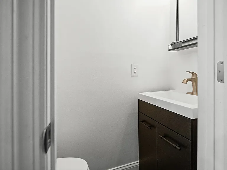 1st floor powder room