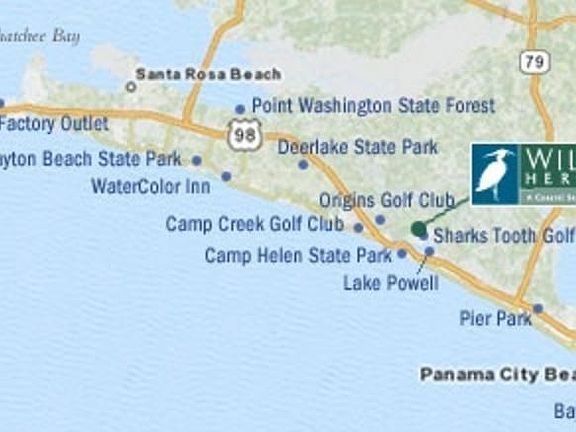 WIld Heron Map
