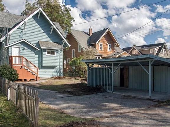 back yard off street parking lots and extra storage space