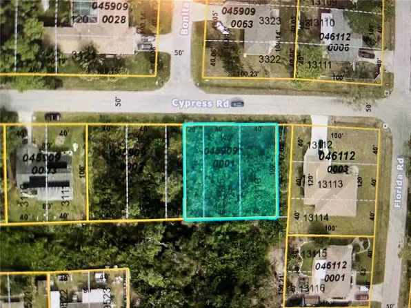 Lots 3115 & 3116 Cypress Rd Lot 3112, Venice, FL 34293
