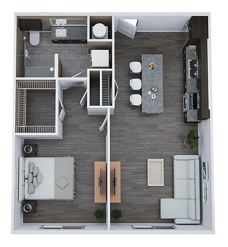 Floor plan B1
