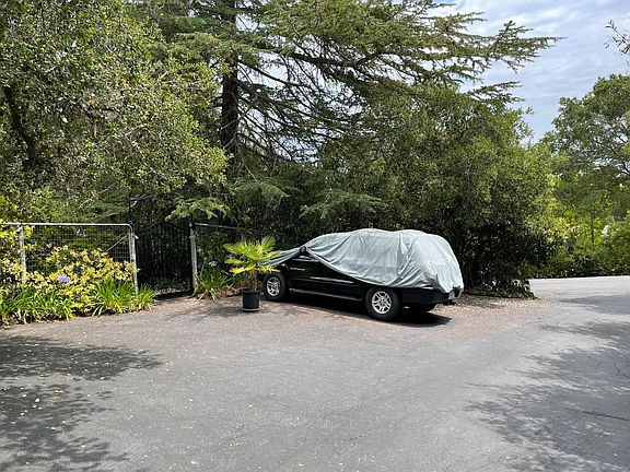 There is off-street parking for up to two cars in front of the house.