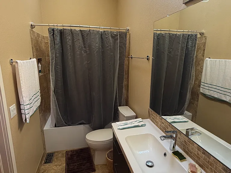 Upstairs bathroom.