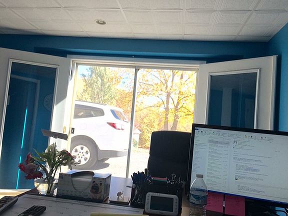 Office French doors- inlaw