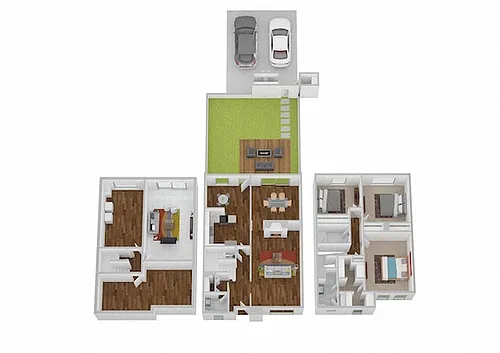 Floor plan Lafayette I & II