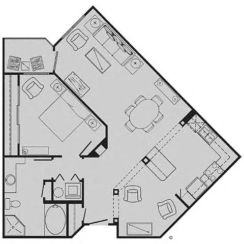 Floor plan B1