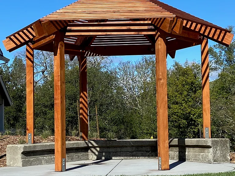 Gazebo in Common Area