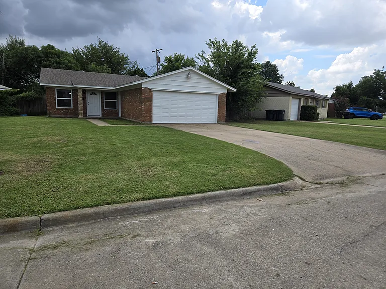 Front yard and driveway